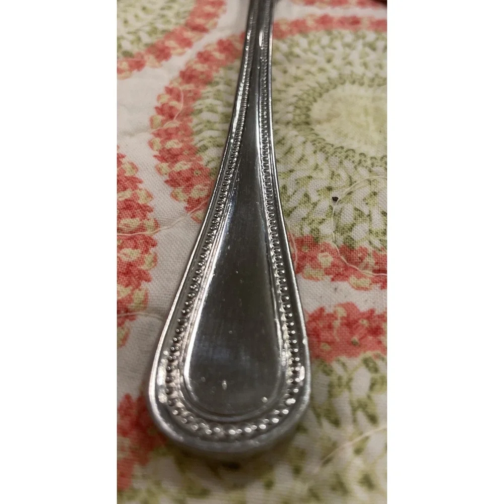 Wallace Continental Bead Set Of 5 Dinner Forks Fork 18/10 Stainless‎ Flatware